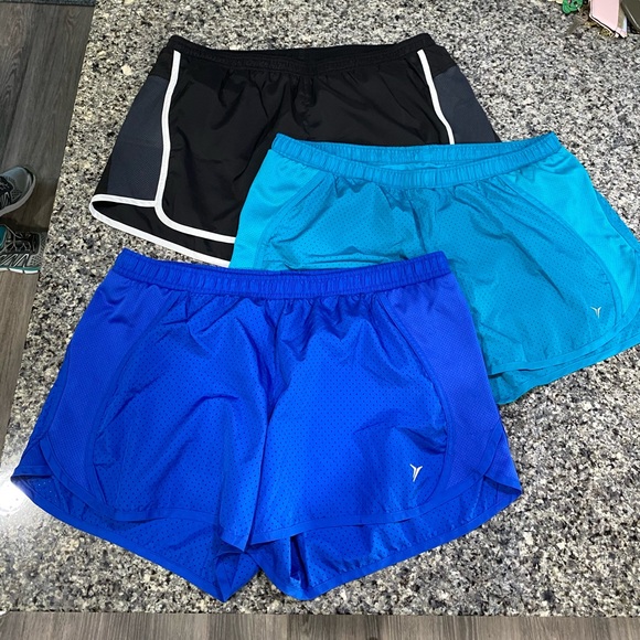 Old Navy Pants - 3 Pairs of Women’s Old Navy Running Shorts - Sz L